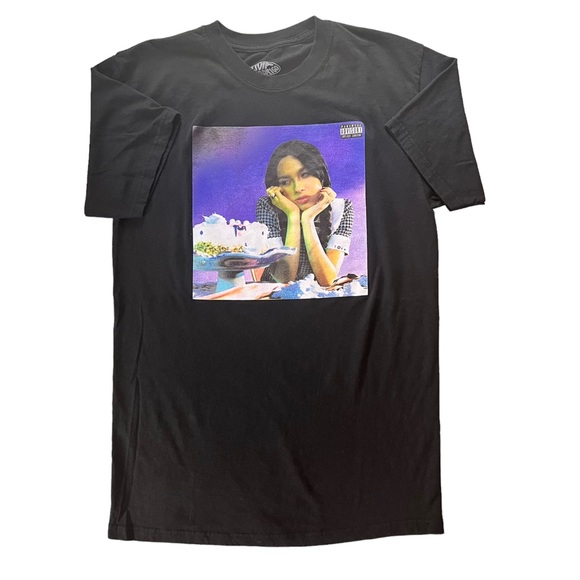 Olivia Rodrigo Sour Classic T Shirt Black Size Medium - Picture 3 of 10